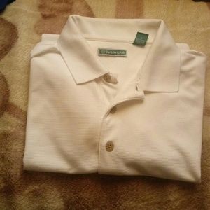 Cubavera Polyester White Polo